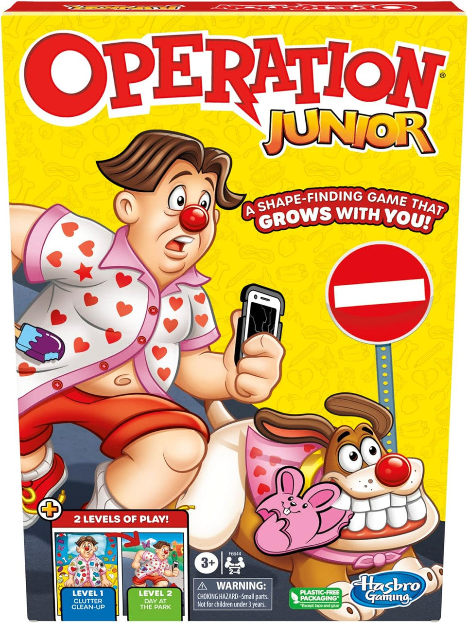Hasbro Gaming Operation Junior Board Game