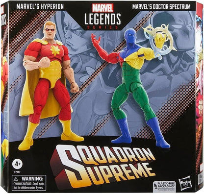 Marvel Squadron Supreme Legends Hyperion Doctor & Spectrum Action Figures