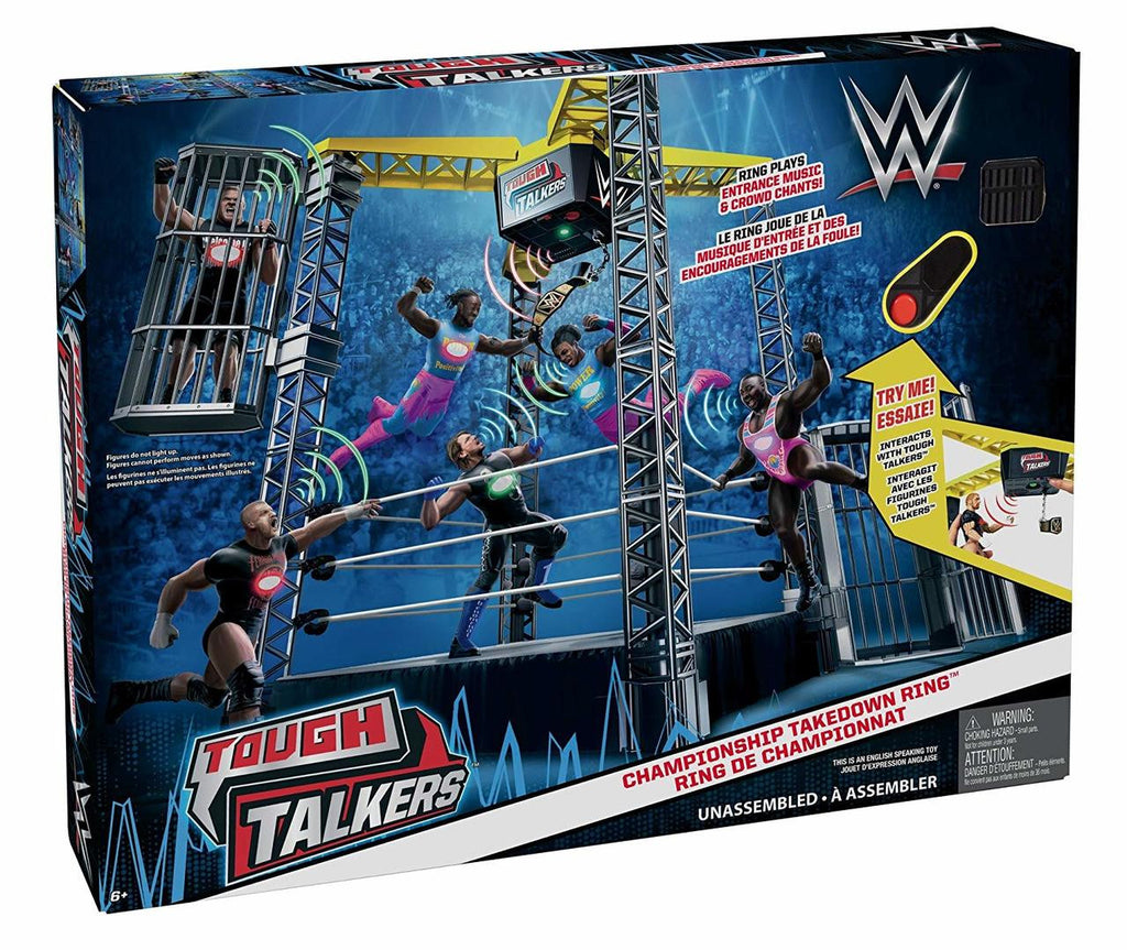 WWE Tough Talkers Championship Takedown Ring