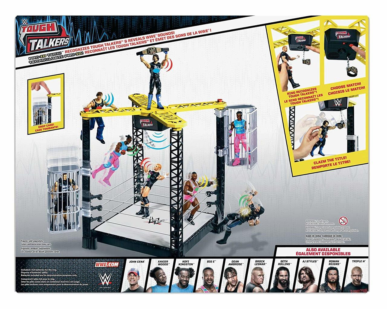 WWE Tough Talkers Championship Takedown Ring