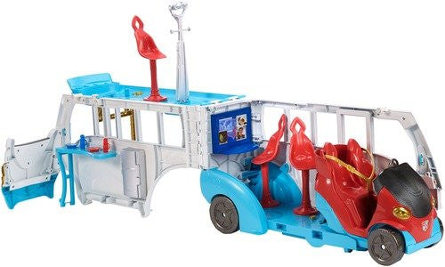 DC Super Hero Girls Action Doll Feature Bus