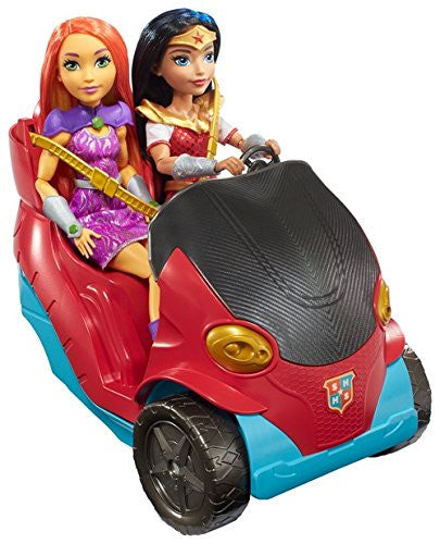 DC Super Hero Girls Action Doll Feature Bus