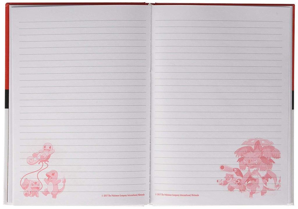 Pokemon Pokeball Hardcover Journal