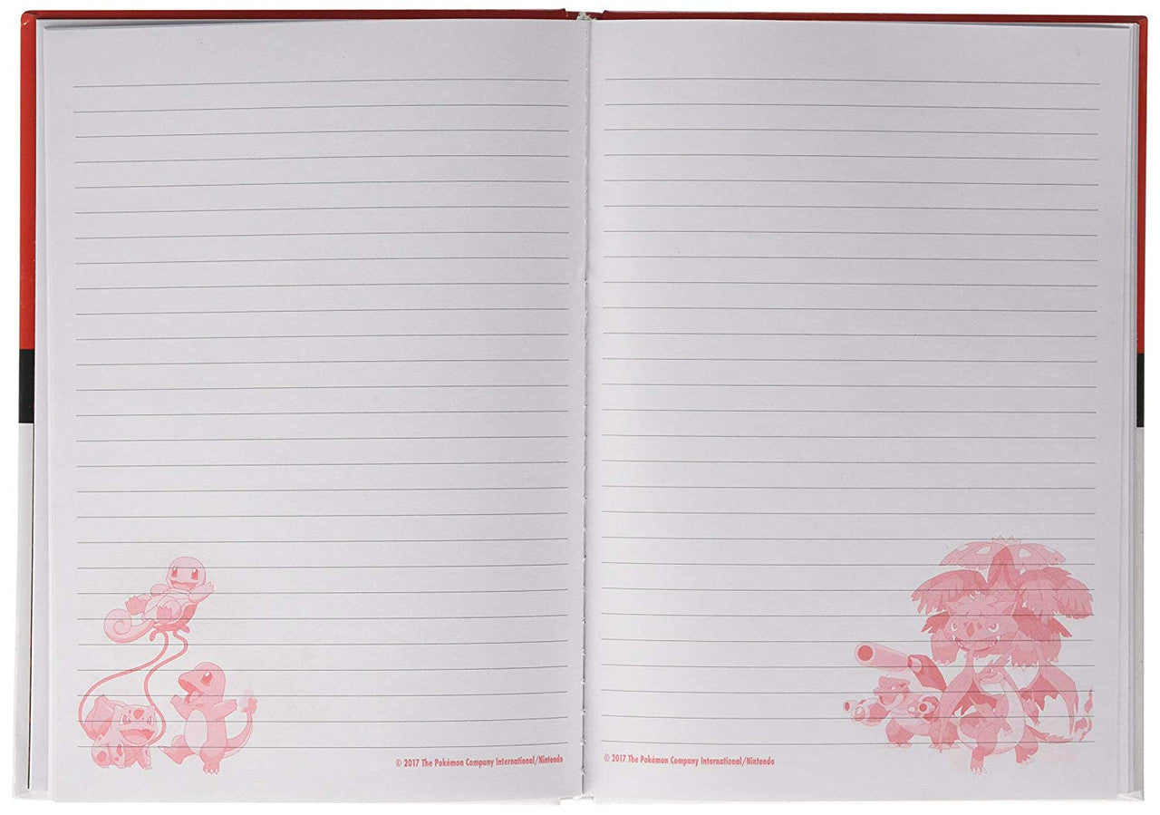Pokemon Pokeball Hardcover Journal