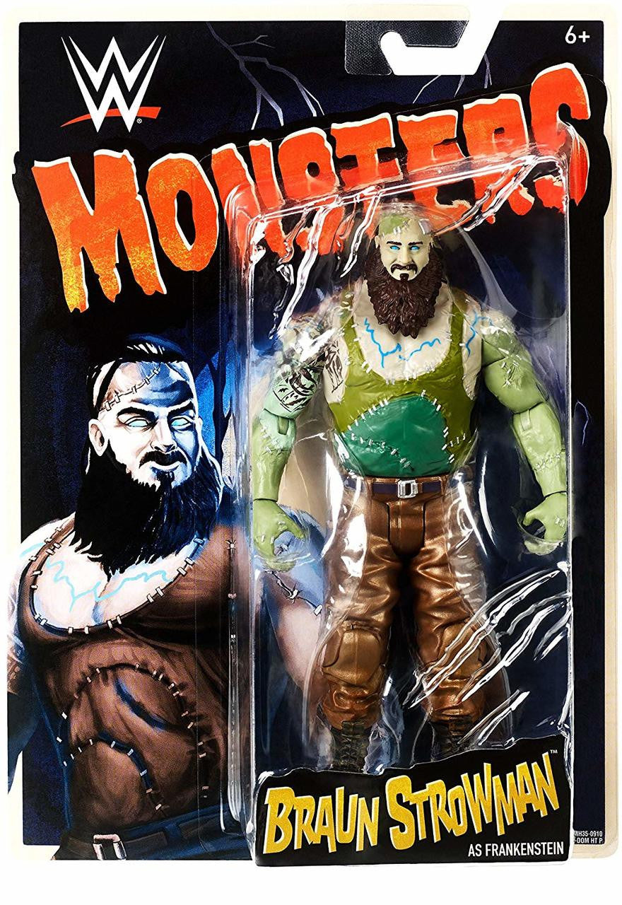 WWE Monsters Braun Strowman as Frankenstein Action Figure