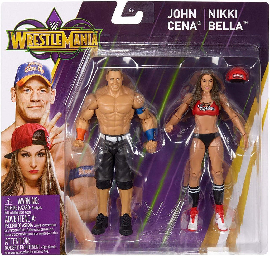 WWE John Cena and Nikki Bella- 2pk figure