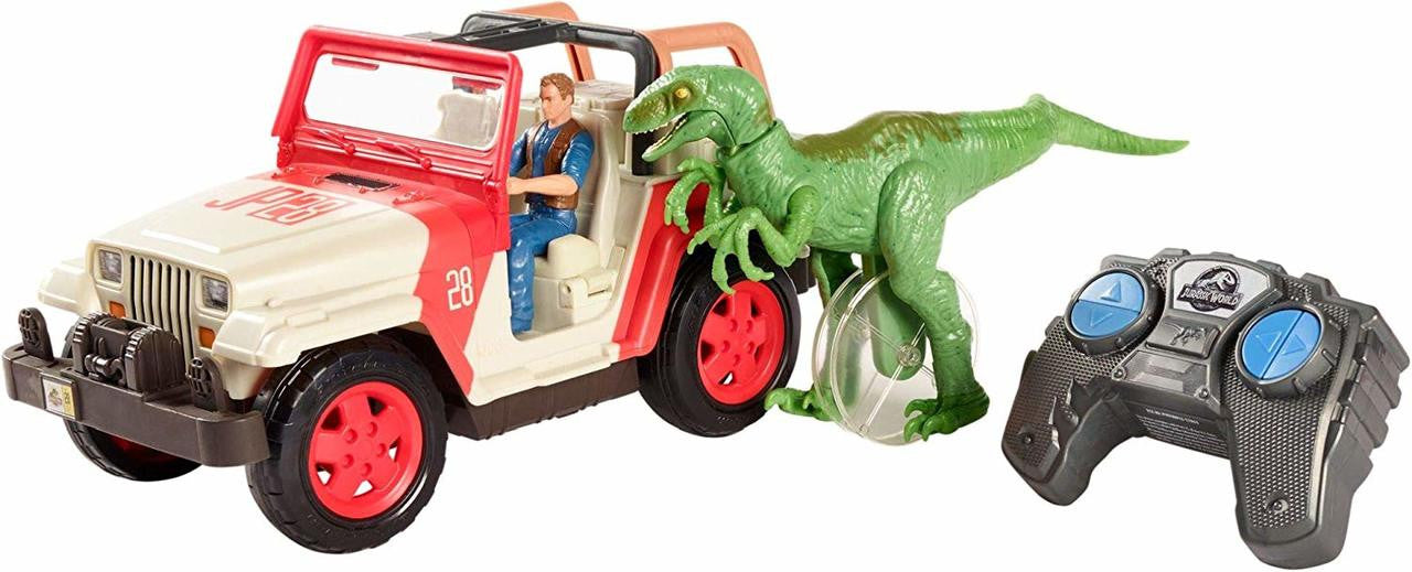 Jurassic World Jeep Wrangler Raptor Attack RC Vehicle