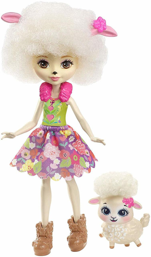 Enchantimals Lorna Lamb Doll & Flag