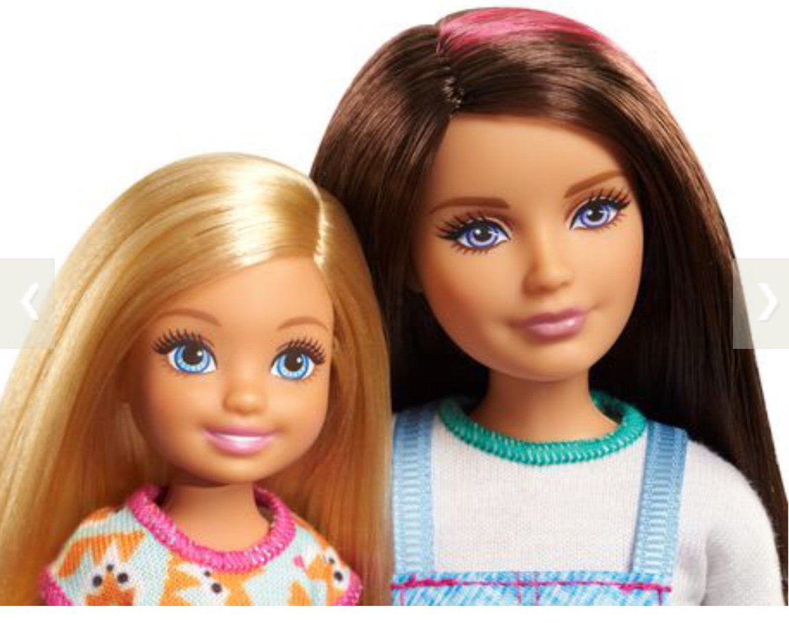 Barbie Camping Fun Skipper and Chelsea Playset