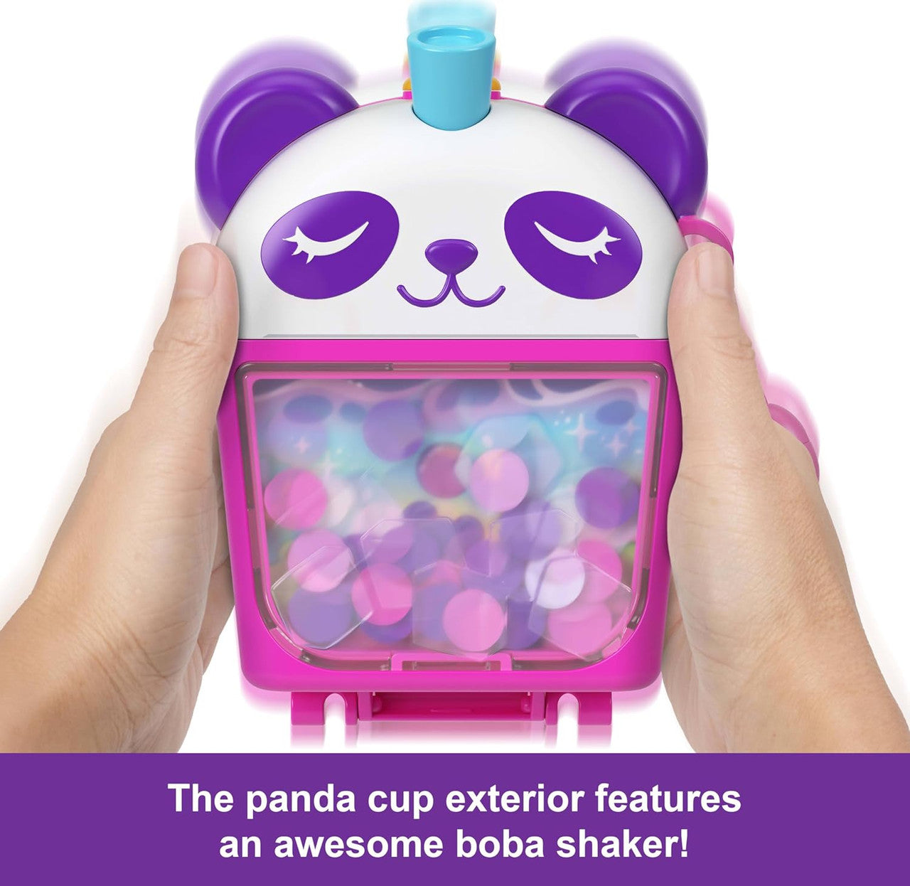 Polly Pocket Dolls & Playset, Bubble Tea Panda