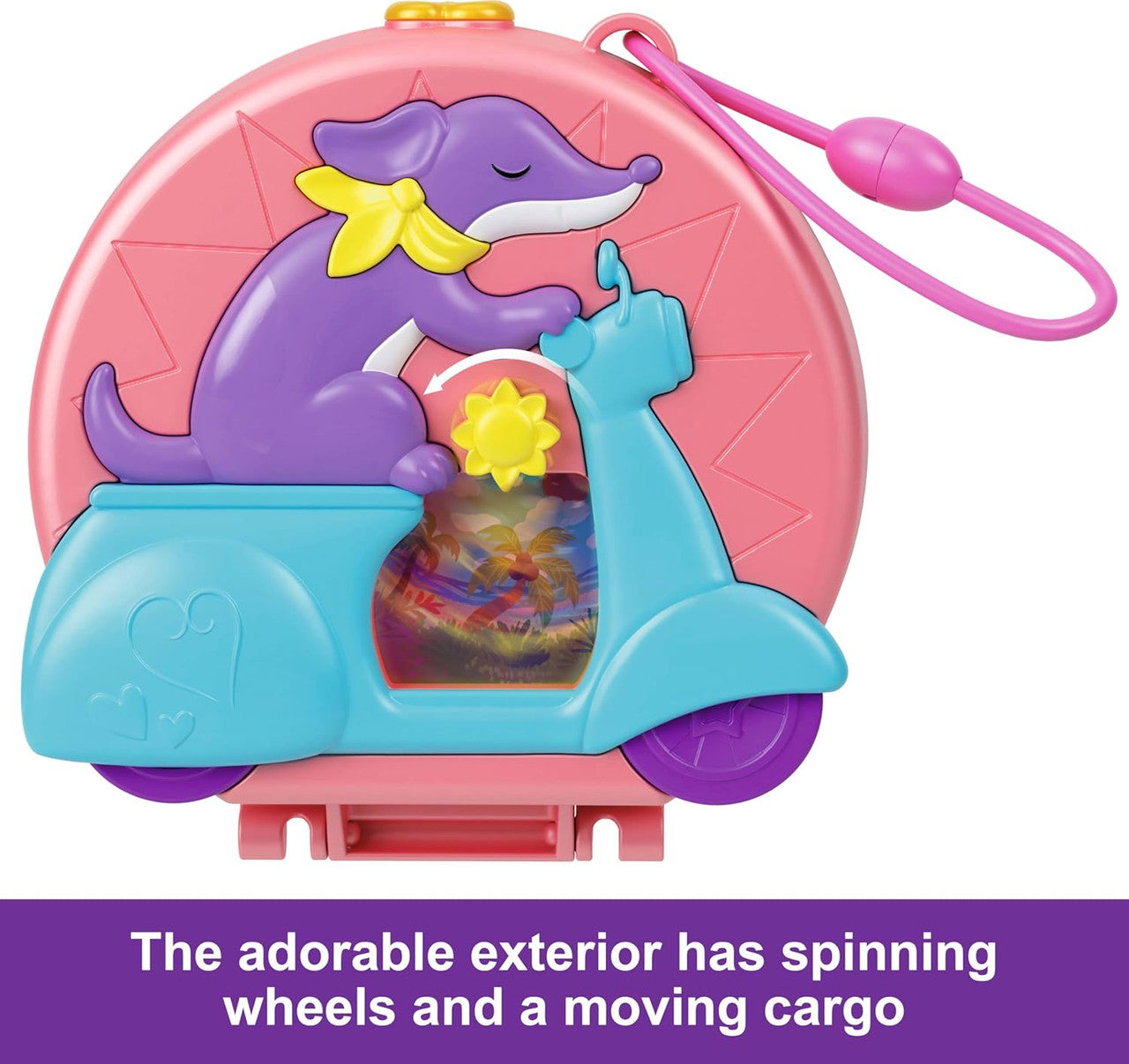 Polly Pocket Dolls & Playset, Adventure Moped