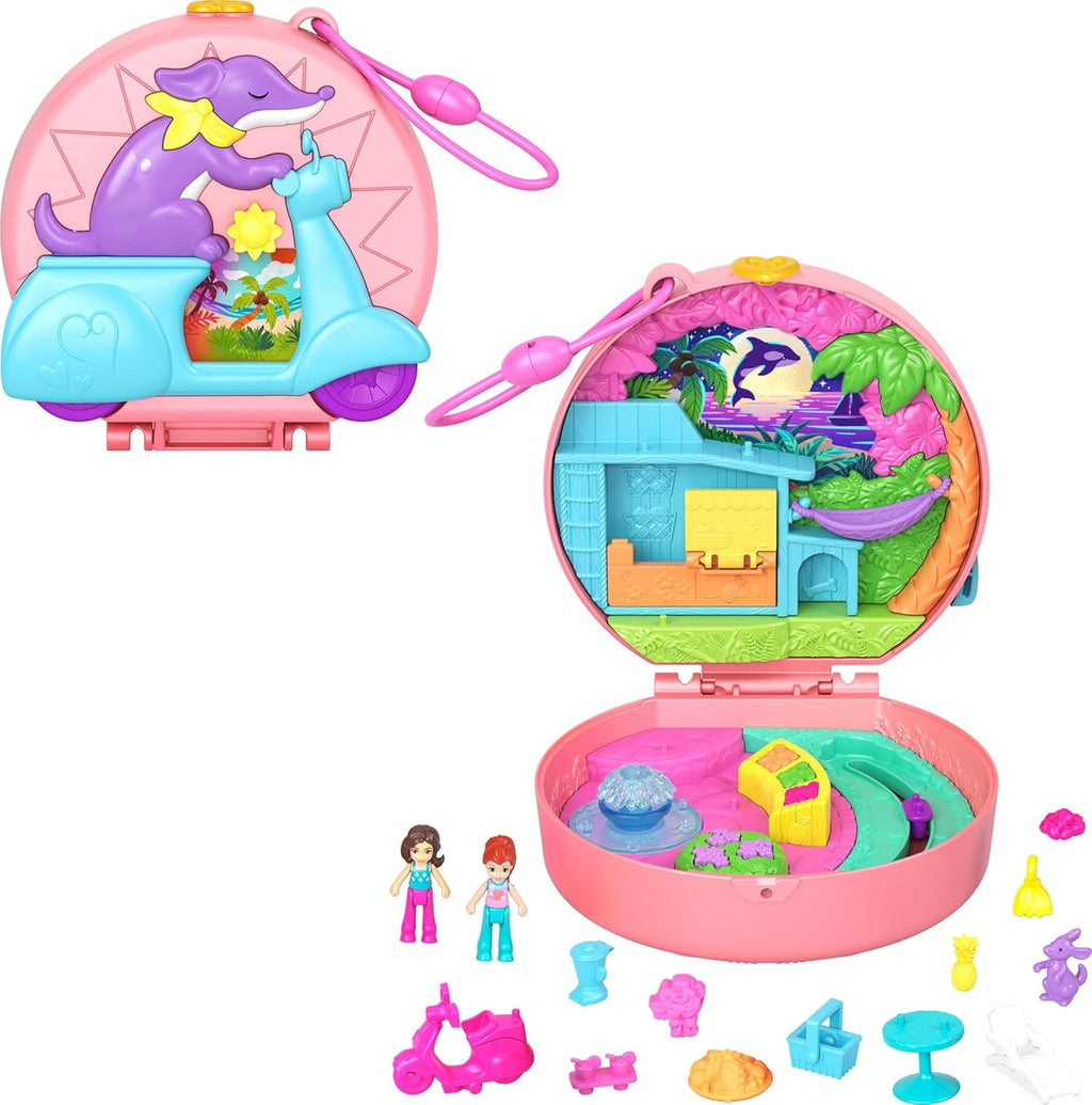 Polly Pocket Dolls & Playset, Adventure Moped