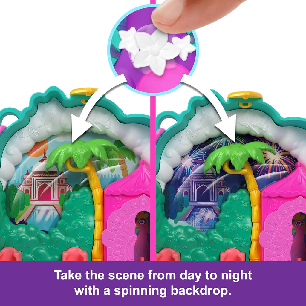 Polly Pocket Dolls & Playset, Peacock Garden