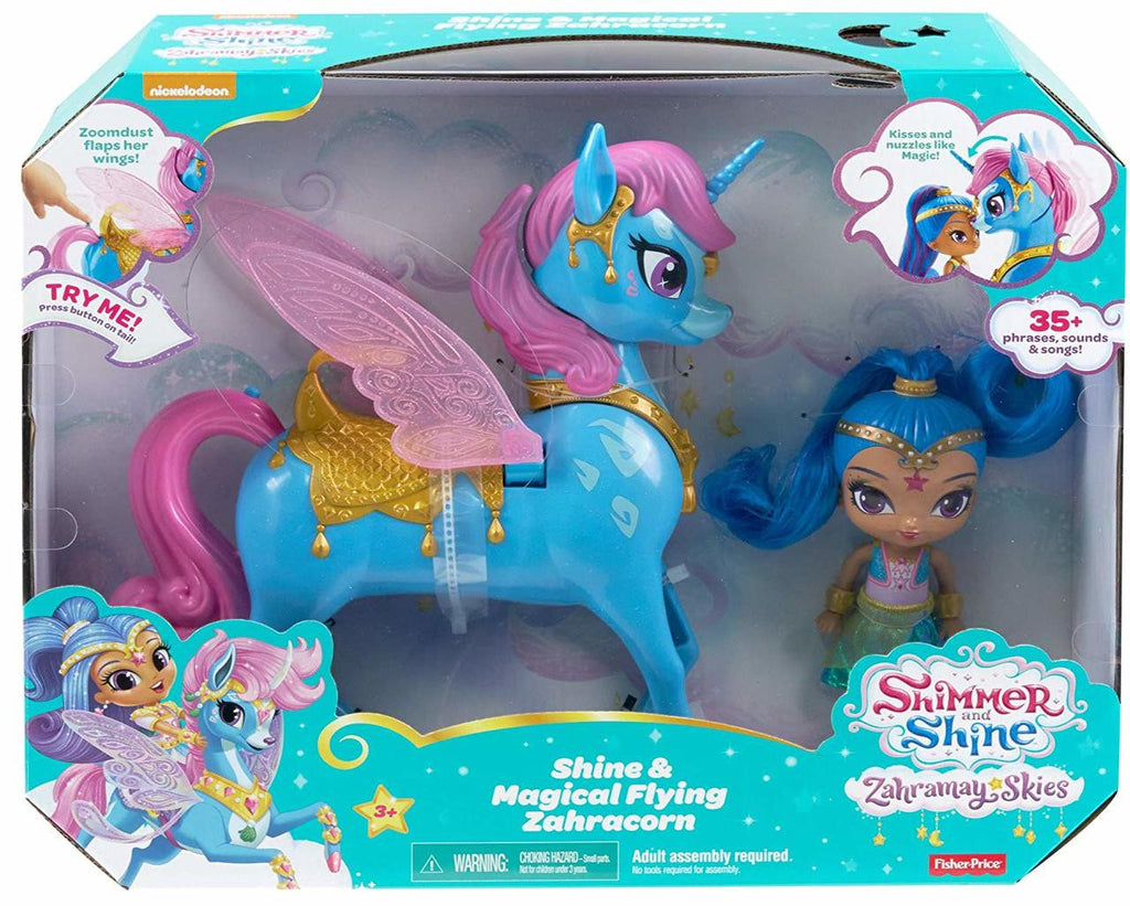 Fisher-Price Shimmer & Shine: Shine & Magical Flying Zahracorn