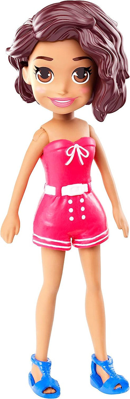 Polly Pocket Doll With Trendy Outfit (Random)