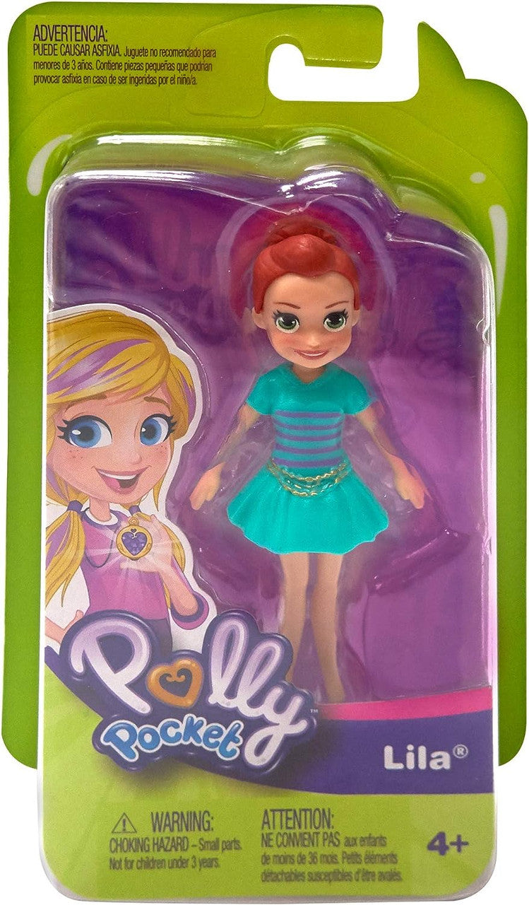 Polly Pocket Doll With Trendy Outfit (Random)