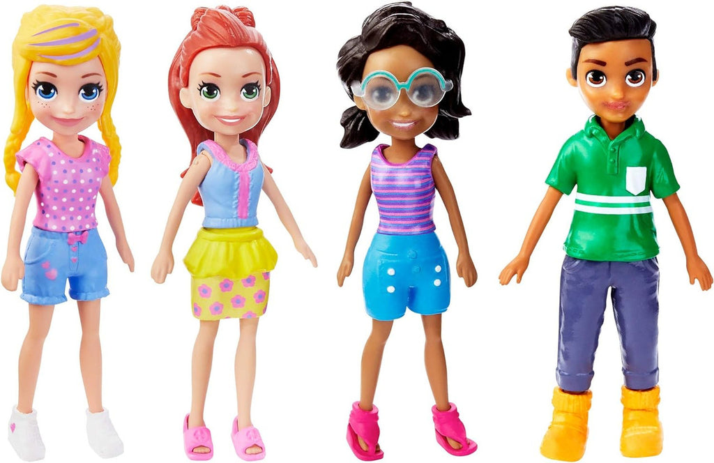 Polly Pocket Doll With Trendy Outfit (Random)