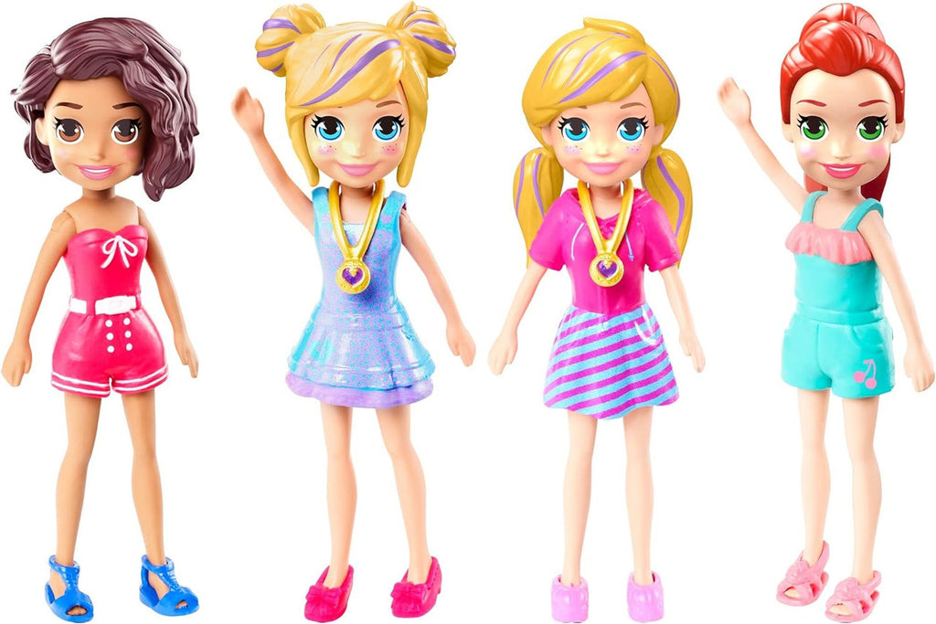 Polly Pocket Doll With Trendy Outfit (Random)