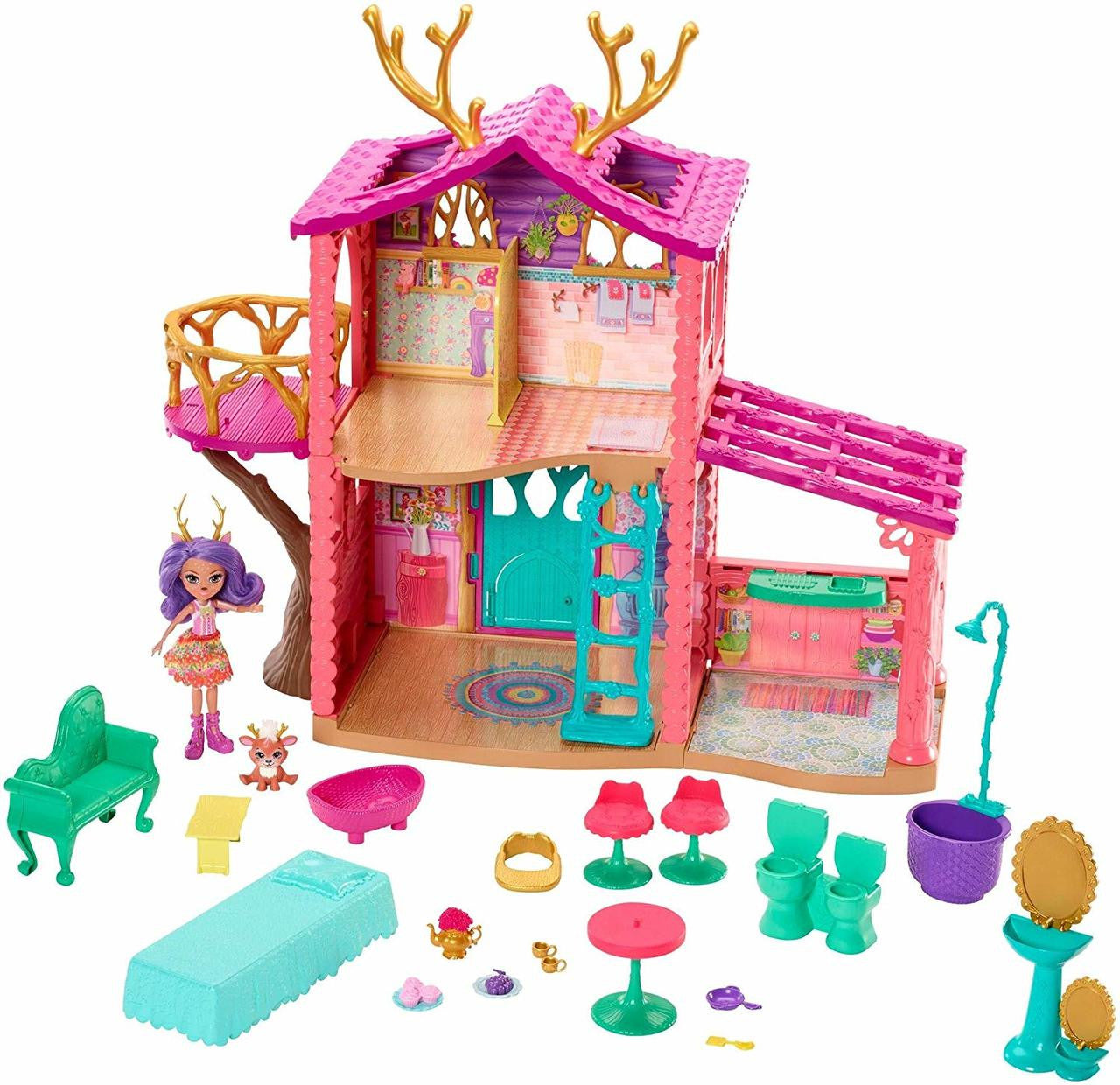 Enchantimals Cozy Deer House Playset