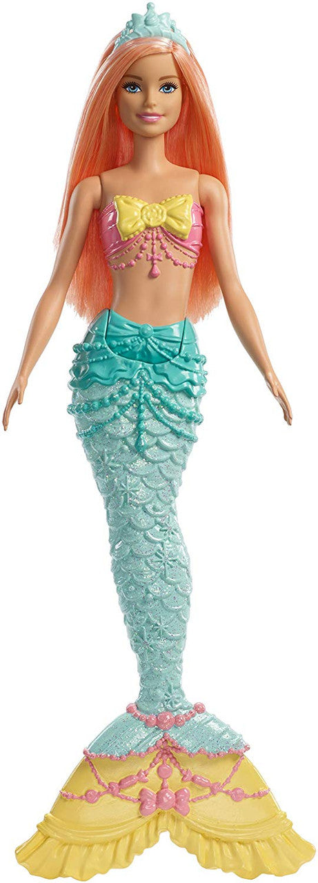 Barbie Dreamtopia Peach Mermaid Doll