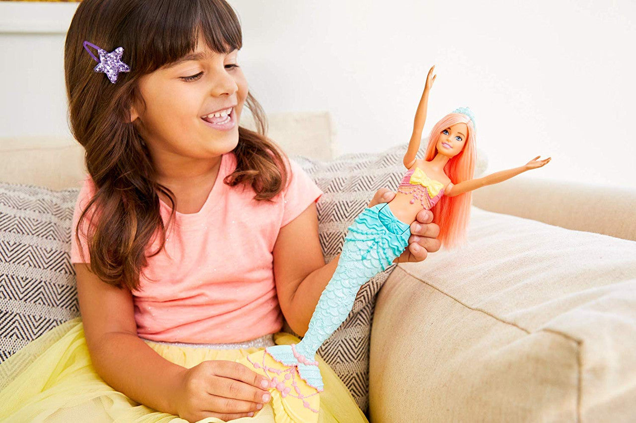 Barbie Dreamtopia Peach Mermaid Doll