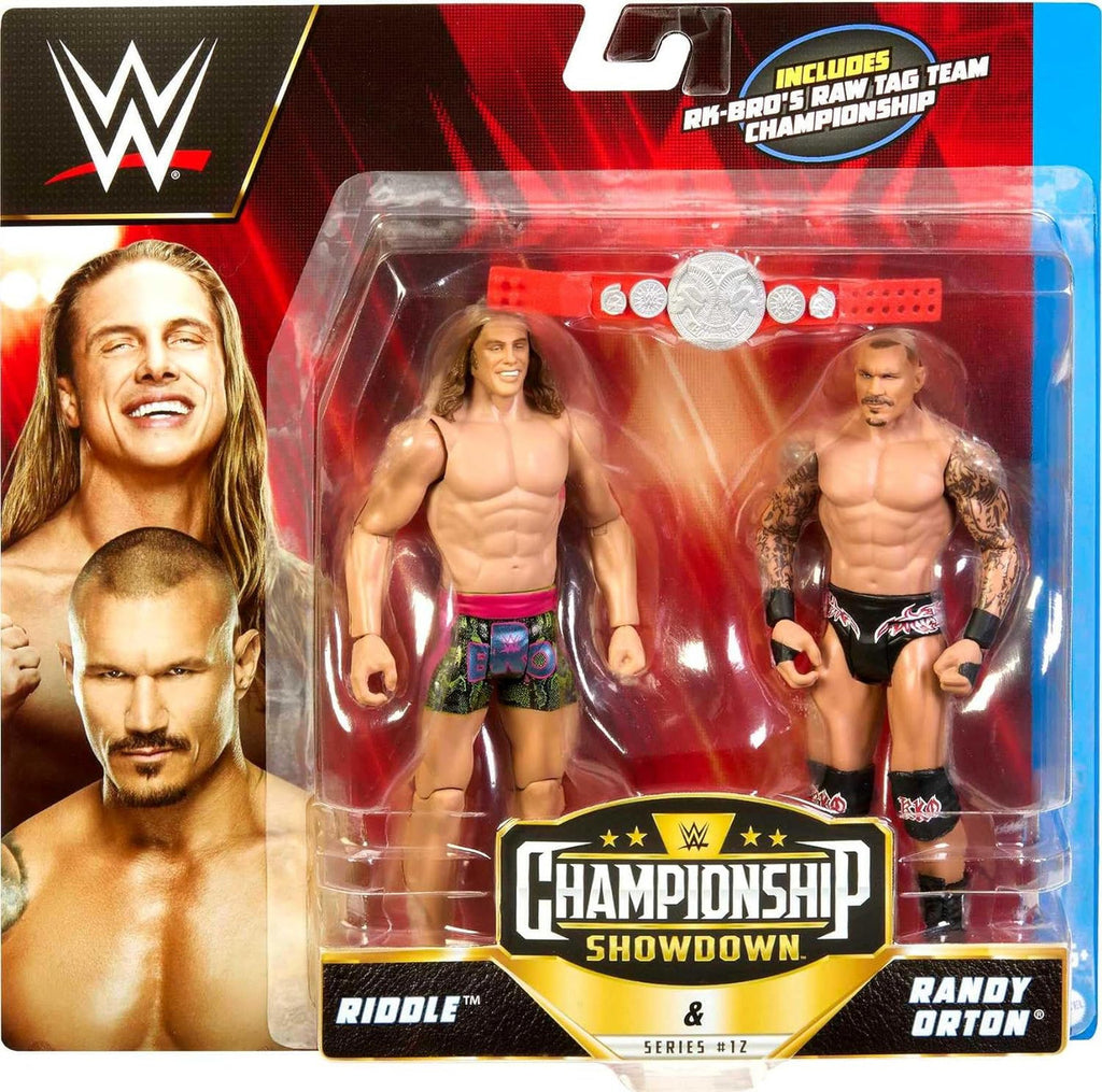 WWE 2-Pack Randy Orton & Riddle Championship Showdown Action Figures
