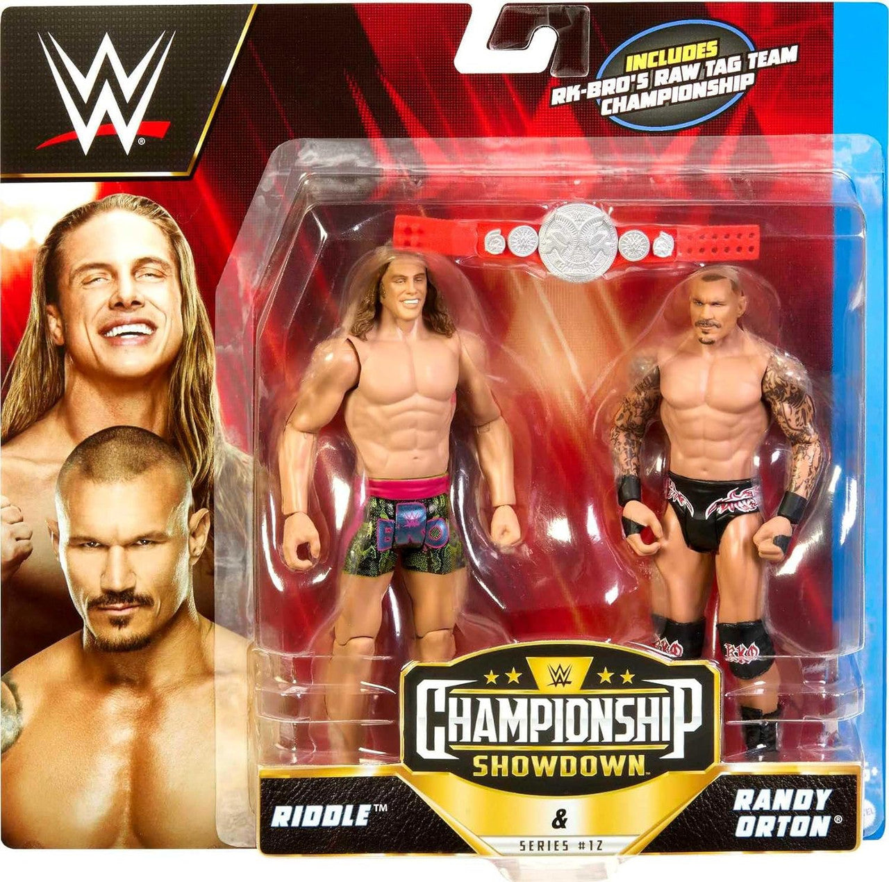 WWE 2-Pack Randy Orton & Riddle Championship Showdown Action Figures