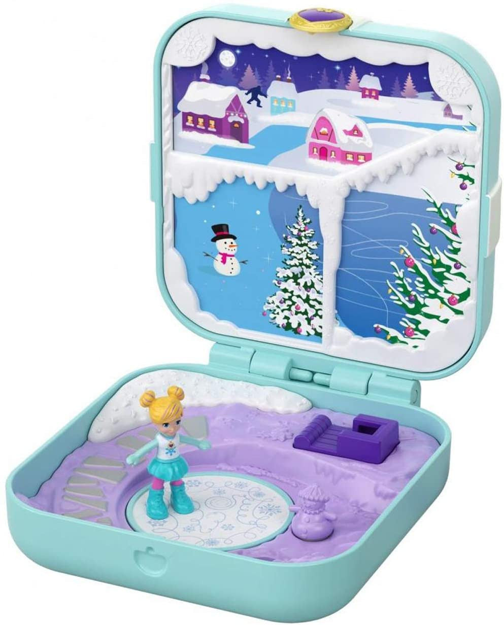Polly Pocket Hidden Hideouts Frosty Fairytale