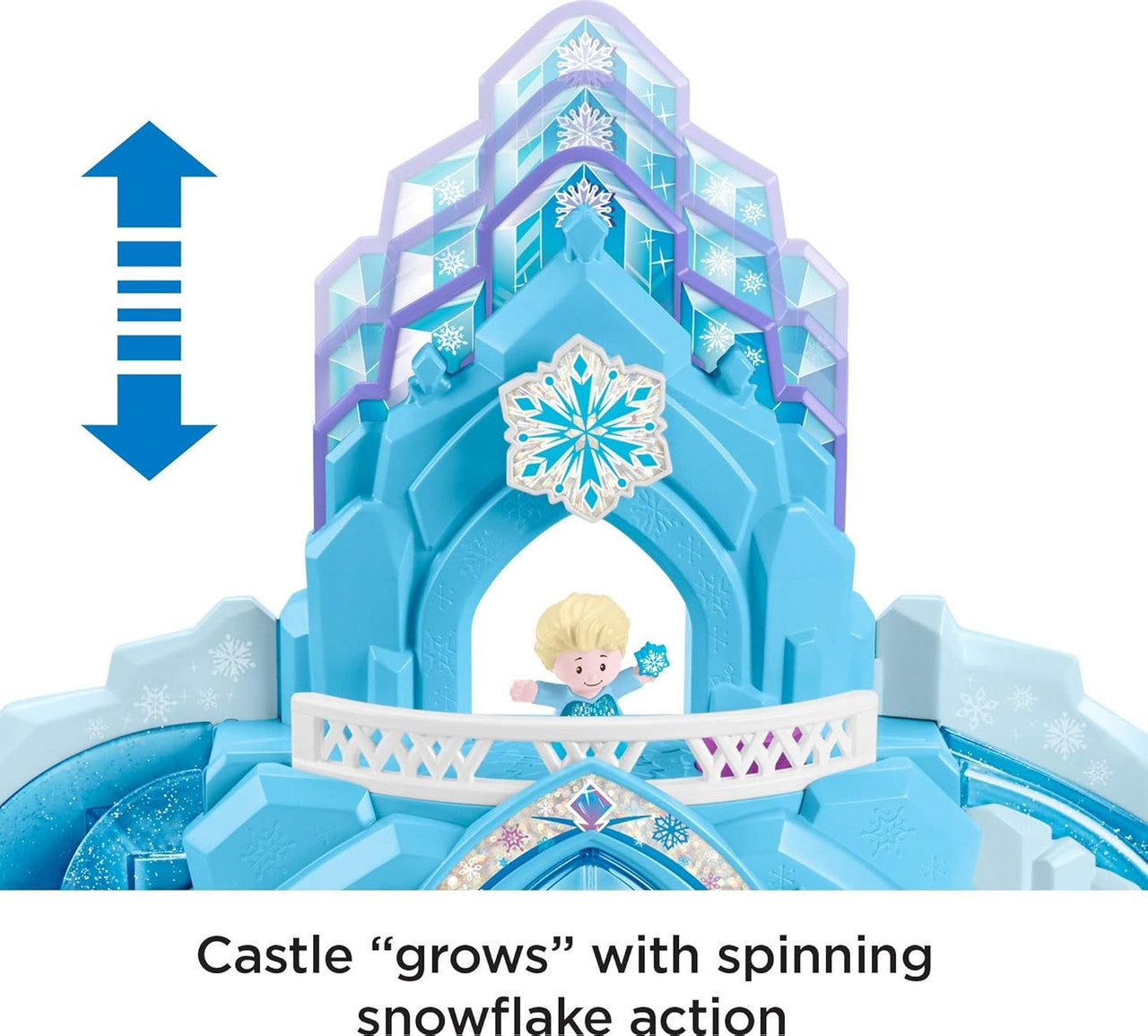 Fisher-Price Little People Toddler Playset Disney Frozen Elsa’s Ice Palace Musical Toy