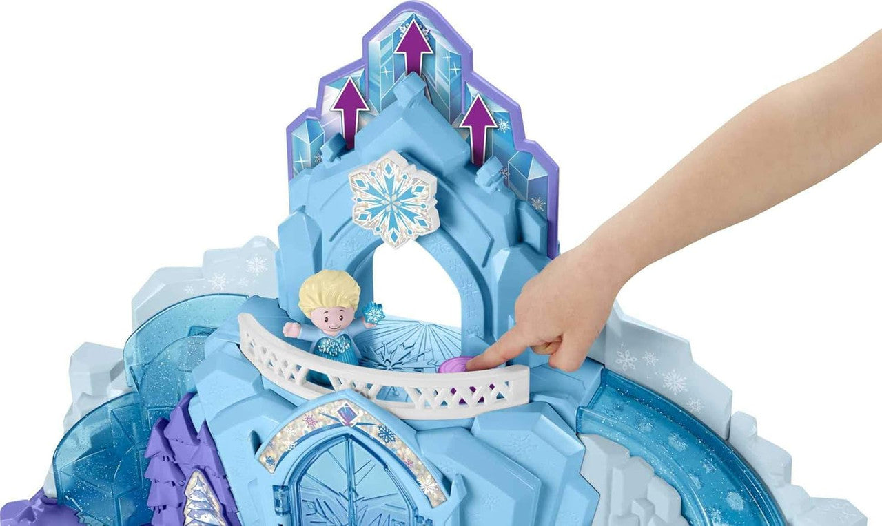 Fisher-Price Little People Toddler Playset Disney Frozen Elsa’s Ice Palace Musical Toy