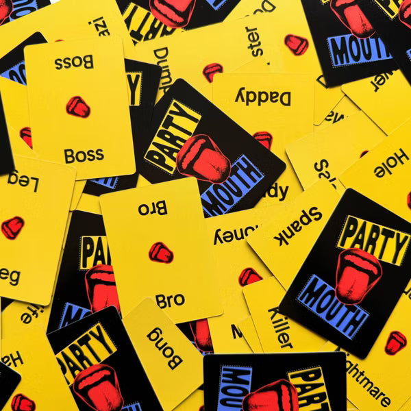 Party Mouth by Cards Against Humanity, The Fast-Paced Adult Party Game of Shouting Obscenities, Ages 17+, 4 to 20+ Players