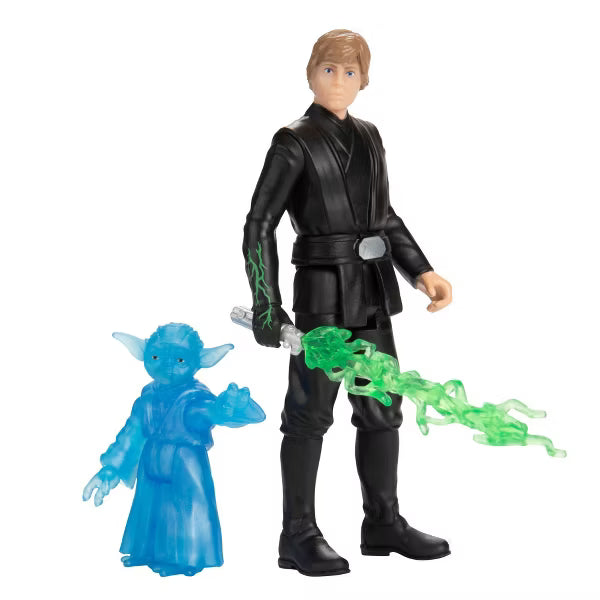 Star Wars Epic World of Action Force Masters Pack, 4" Collectible Action Figure 5-Pack with Lightsabers & Power of the Force Effects