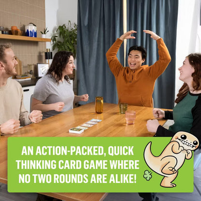 Exploding Kittens Coyote Card Game by Tim Ferriss, Fast-Paced Action Party Game for Family & Game Night, Ages 10+, 3-8 Players