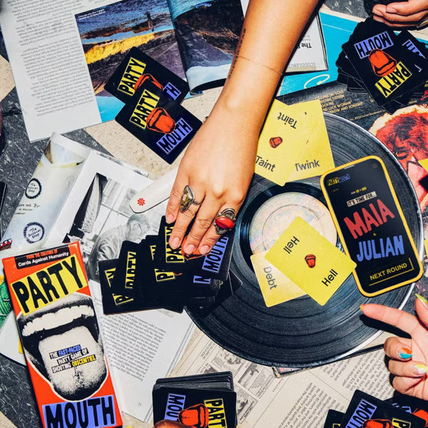 Party Mouth by Cards Against Humanity, The Fast-Paced Adult Party Game of Shouting Obscenities, Ages 17+, 4 to 20+ Players