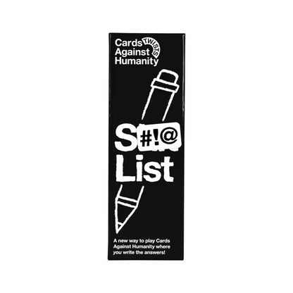 Cards Against Humanity Twists: Sh** List, Standalone Party Card Game Where You Write the Answers, Adult Party Game for Game Night