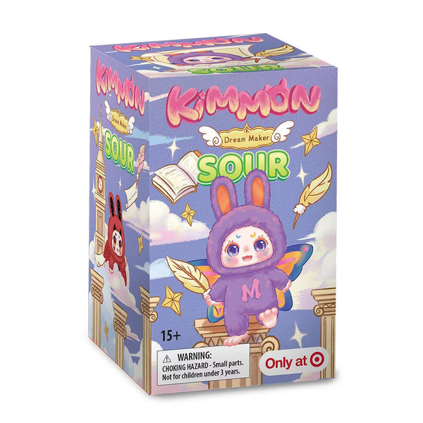 Kimmon Dream Maker Sour Series Plush Blind Box Mystery Doll, 6-7" Ultra-Soft Collectible Art Doll with Keychai