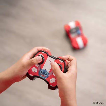 Disney Stitch Buggy 1:24 Scale R/C Car, 2.4 GHz Full-Function Remote Control Vehicle with Turbo Boost & Built-In Stitch Figure, Ages 6+