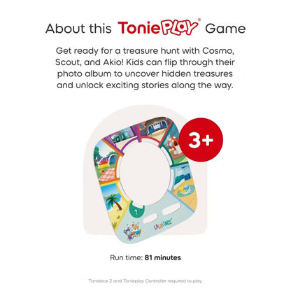 tonies Tonieplay Set Lalalinos: Find the Photo Audio Game & Controller Set for Toniebox 2, Interactive Screen-Free Game for Kids Ages 3+
