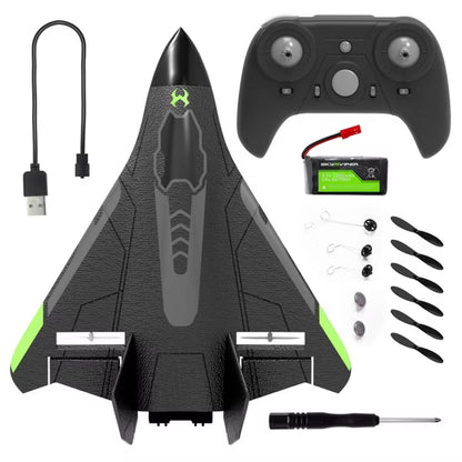 Sky Viper Vector Performance RC Stunt Plane, High-Speed 45 MPH Remote Control Jet with Auto-Stabilization & 1-Touch Aerobatics, Ages 12+