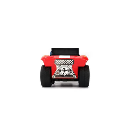 Disney Stitch Buggy 1:24 Scale R/C Car, 2.4 GHz Full-Function Remote Control Vehicle with Turbo Boost & Built-In Stitch Figure, Ages 6+