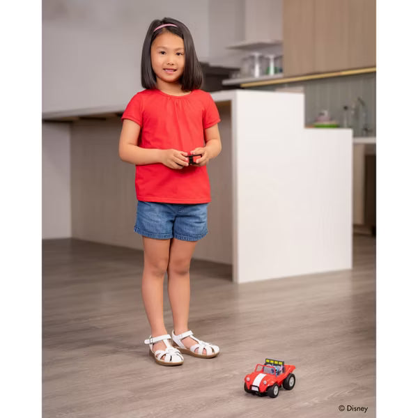 Disney Stitch Buggy 1:24 Scale R/C Car, 2.4 GHz Full-Function Remote Control Vehicle with Turbo Boost & Built-In Stitch Figure, Ages 6+