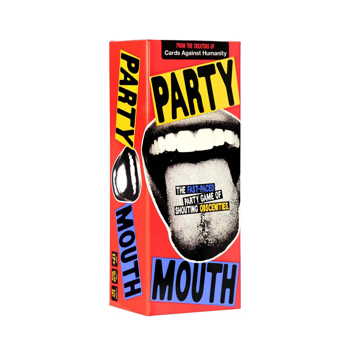 Party Mouth by Cards Against Humanity, The Fast-Paced Adult Party Game of Shouting Obscenities, Ages 17+, 4 to 20+ Players