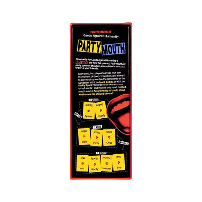 Party Mouth by Cards Against Humanity, The Fast-Paced Adult Party Game of Shouting Obscenities, Ages 17+, 4 to 20+ Players