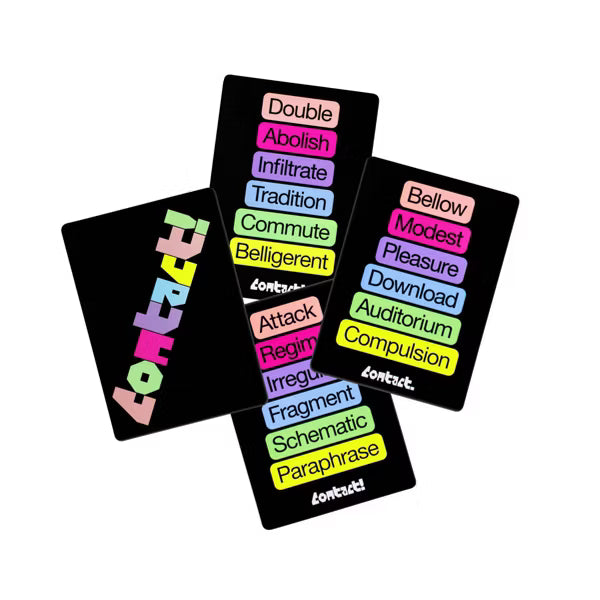 Cards Against Humanity Contact! Party Card Game, Word Guessing Adult Party Game with Bonus Science Pack 2 Expansion, Ages 17+