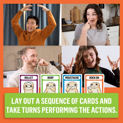 Exploding Kittens Coyote Card Game by Tim Ferriss, Fast-Paced Action Party Game for Family & Game Night, Ages 10+, 3-8 Players