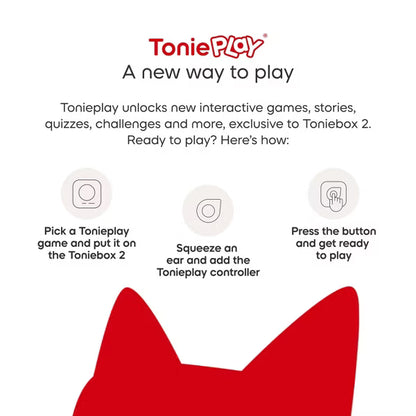 tonies Tonieplay Set Lalalinos: Find the Photo Audio Game & Controller Set for Toniebox 2, Interactive Screen-Free Game for Kids Ages 3+