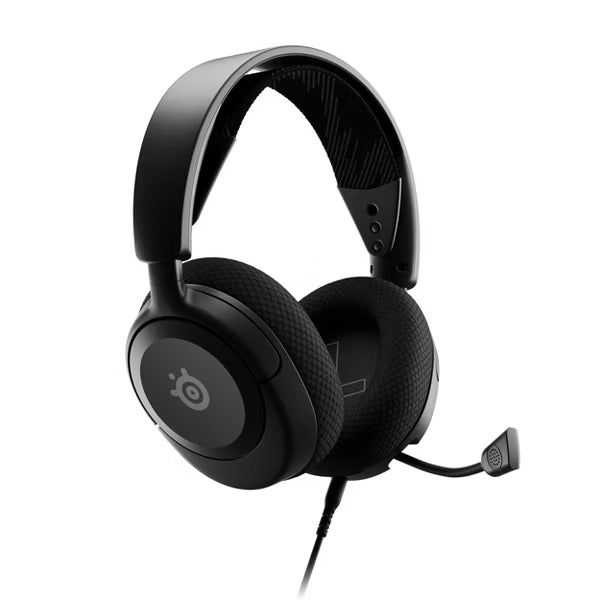 SteelSeries Arctis Nova 1 Multi-System Wired Gaming Headset, Over-Ear Headphones with ClearCast Gen 2 Mic for PC, PS5, Xbox & Switch, Black