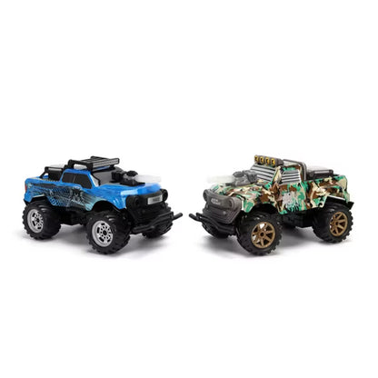 Jada Toys Battle Machines Laser Combat R/C Dual Vehicle Set, Iron Beast vs. Neo Remote Control Battle Trucks with Infrared Tag & USB Charging, Ages 6+