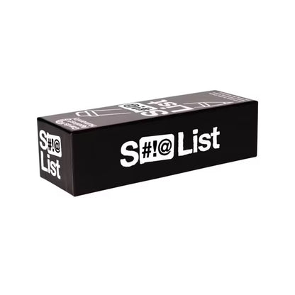 Cards Against Humanity Twists: Sh** List, Standalone Party Card Game Where You Write the Answers, Adult Party Game for Game Night