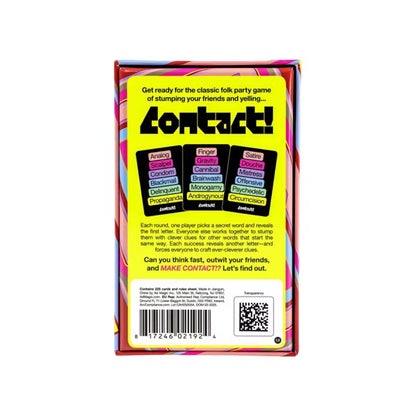 Cards Against Humanity Contact! Party Card Game, Word Guessing Adult Party Game with Bonus Science Pack 2 Expansion, Ages 17+